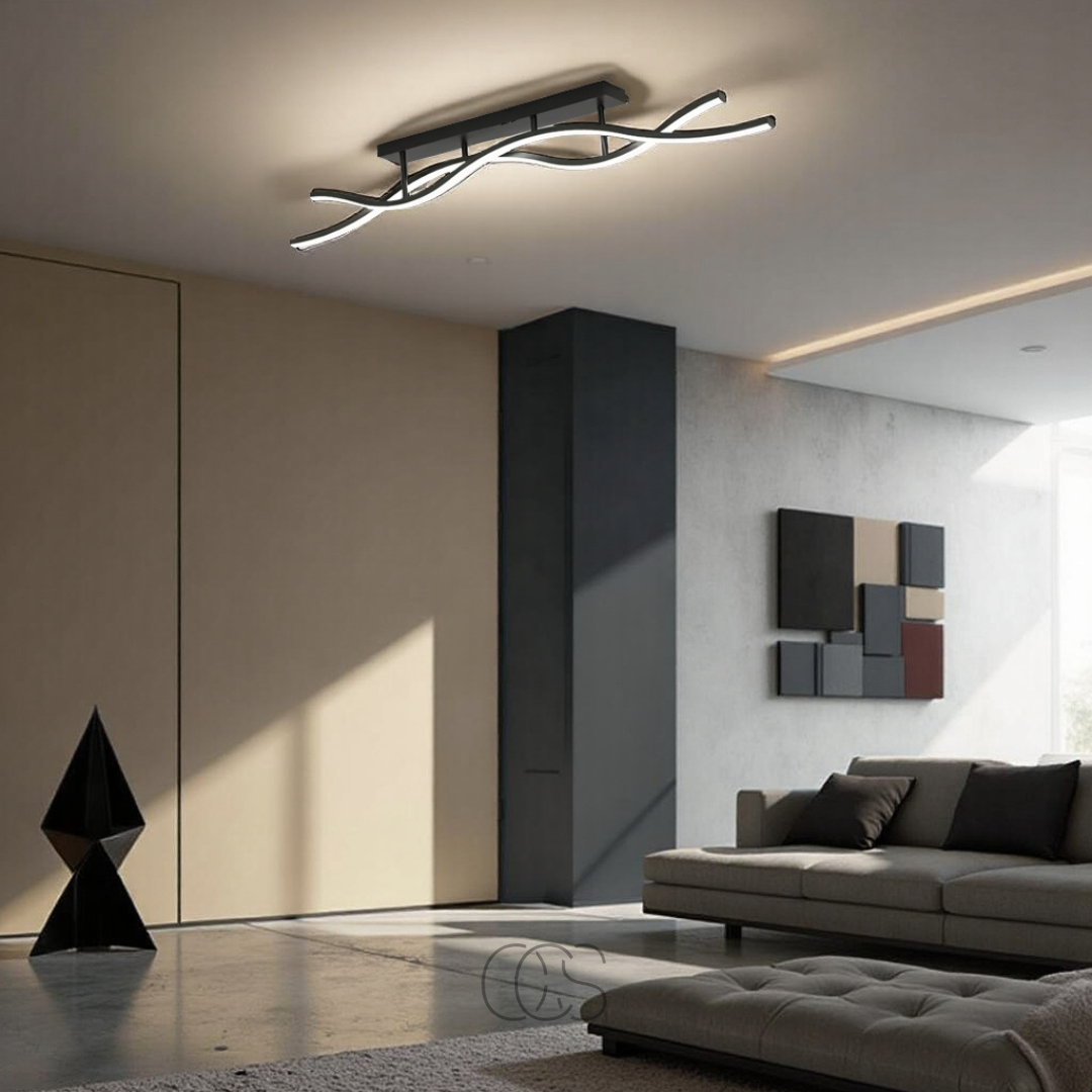 Ceiling lamp with LED strips | Orntli