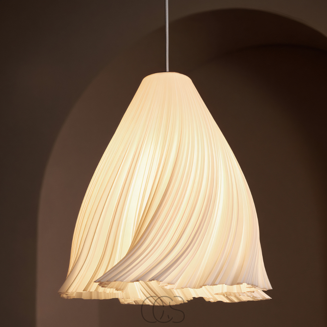 Fanning Fabric Ceiling Lamp - Modern Textiles | Orntli