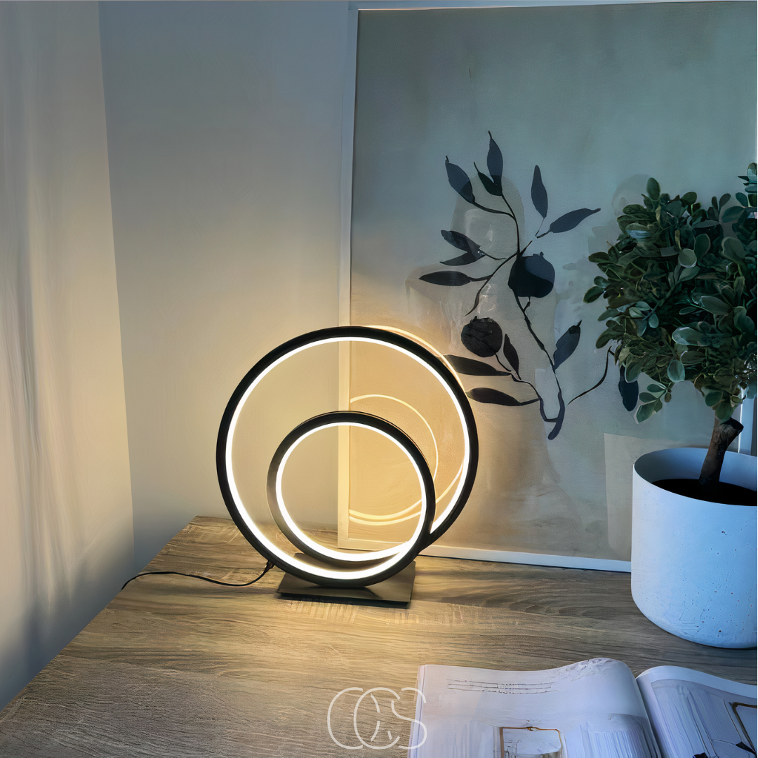 LED Table Lamp Double Ring | Orntli