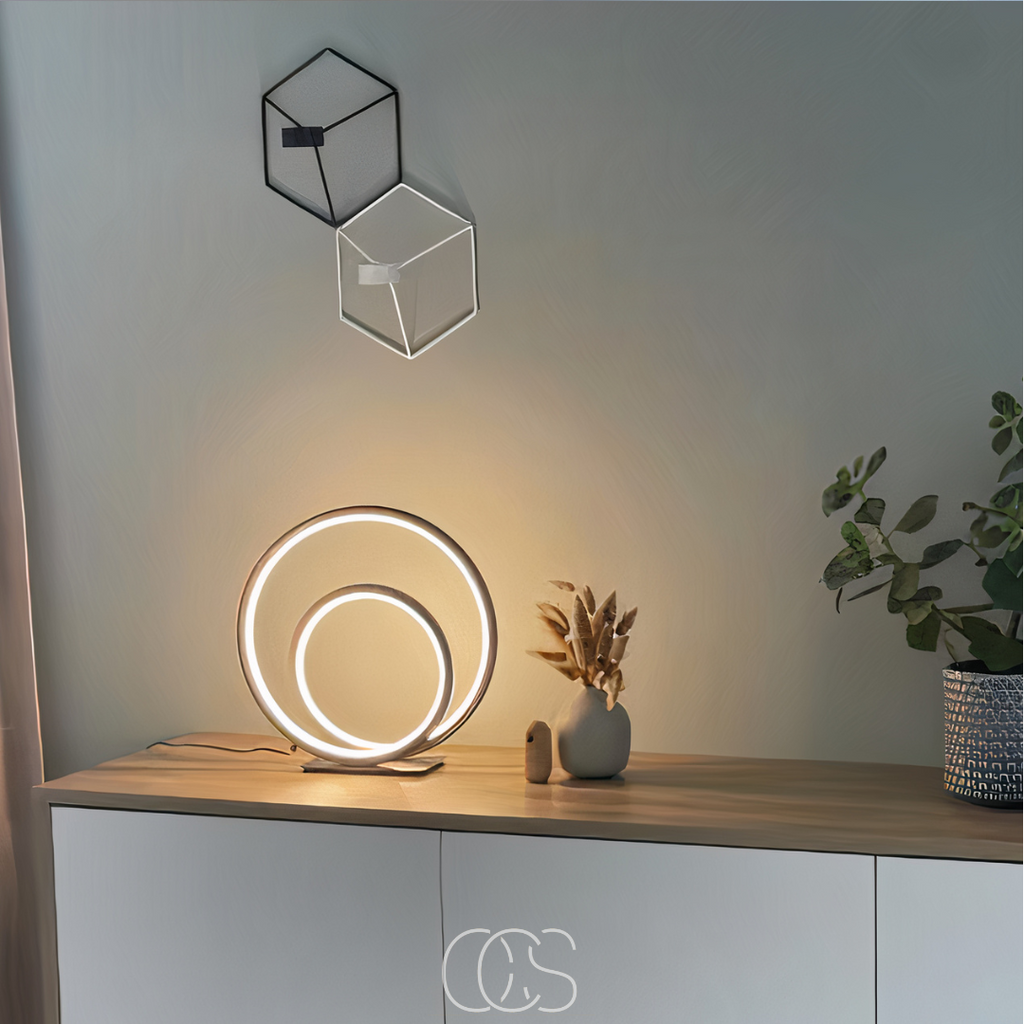 LED Table Lamp Double Ring | Orntli