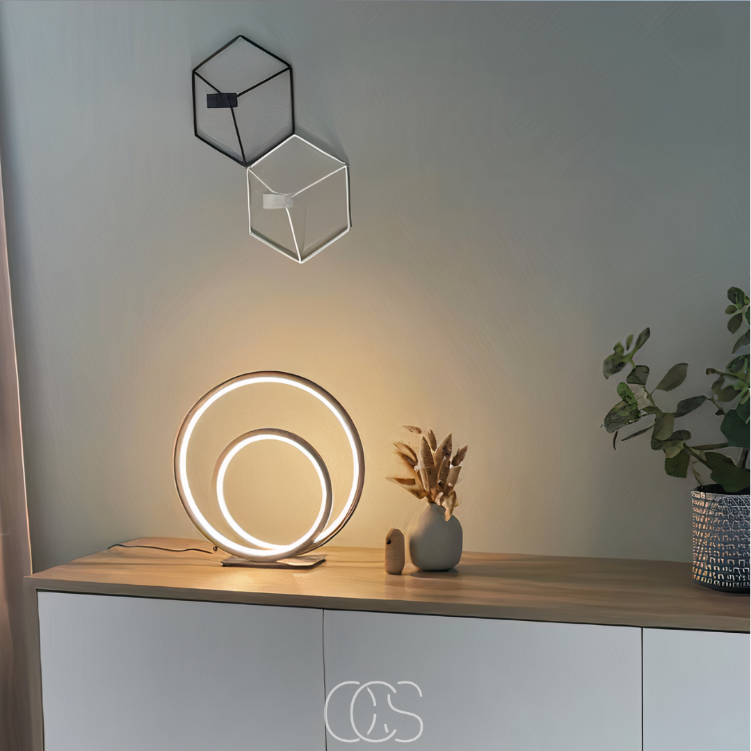 LED Table Lamp Double Ring | Orntli