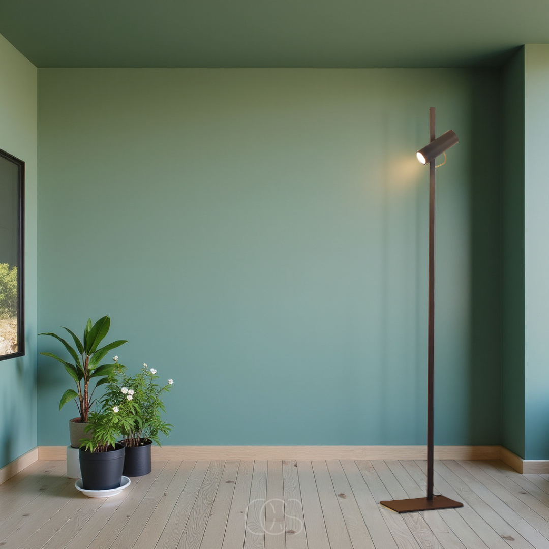 Lámpara de pie LED con foco - lámpara de lectura | Orntli