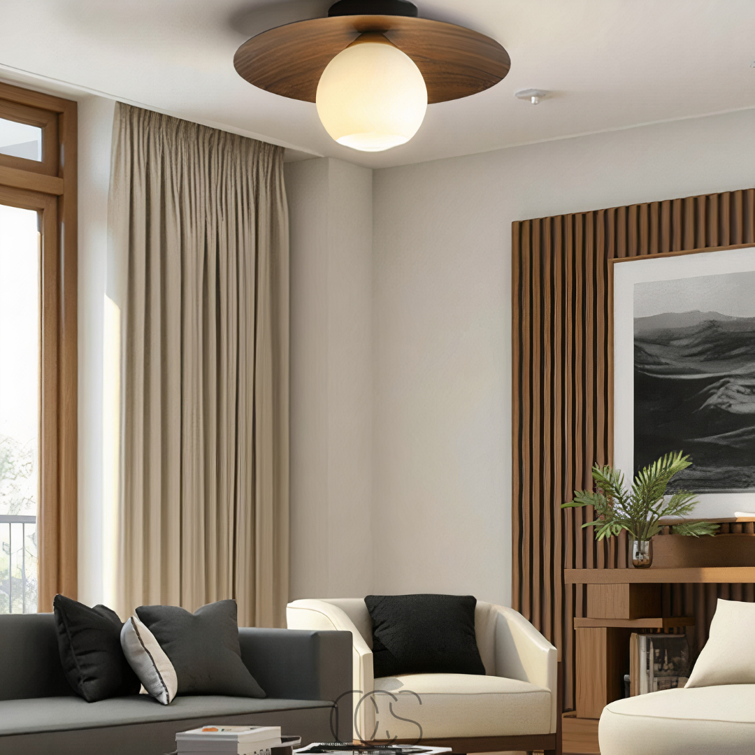 Lámpara de techo LED Loella - tranquilidad natural en el hogar | Orntli