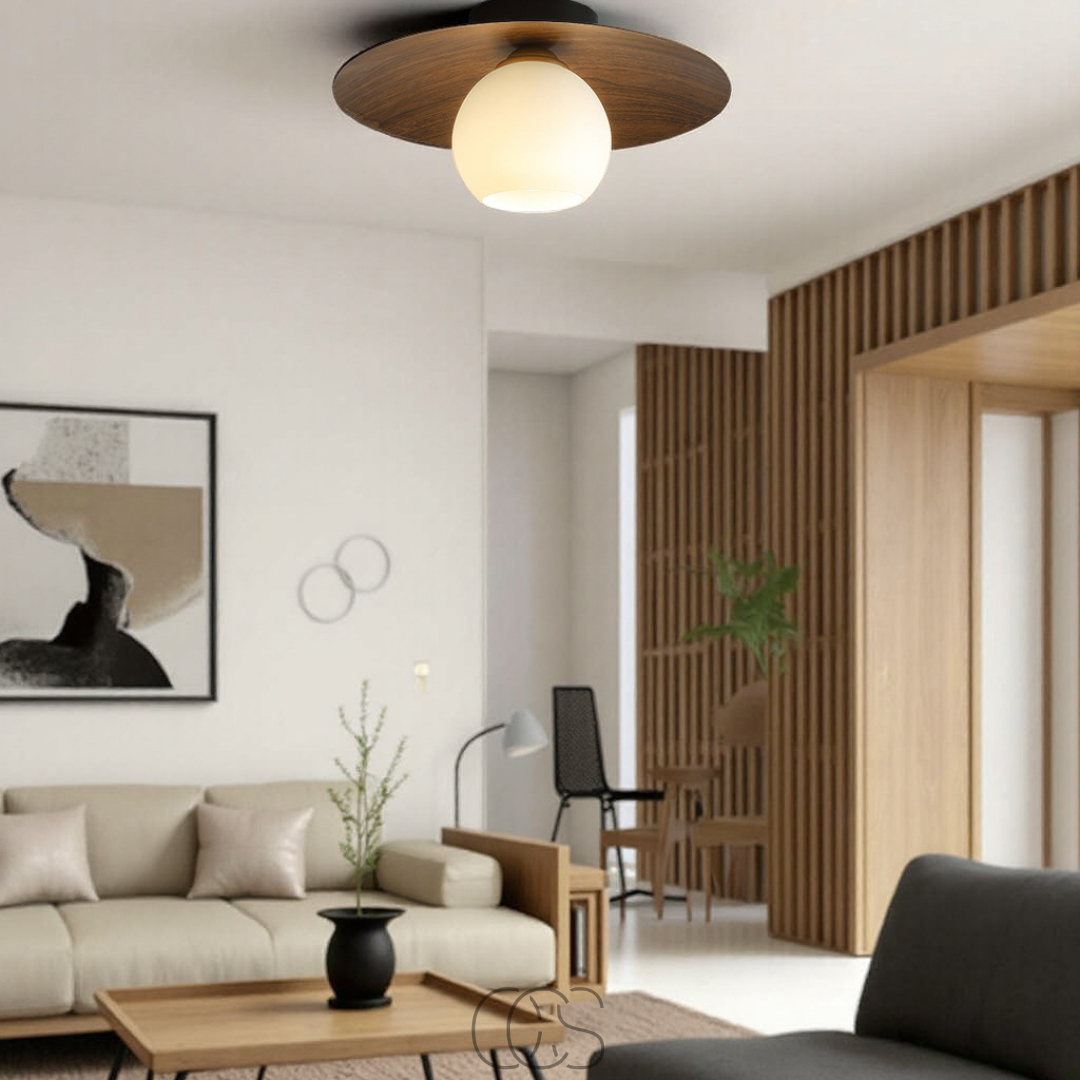 Lámpara de techo LED Loella - tranquilidad natural en el hogar | Orntli