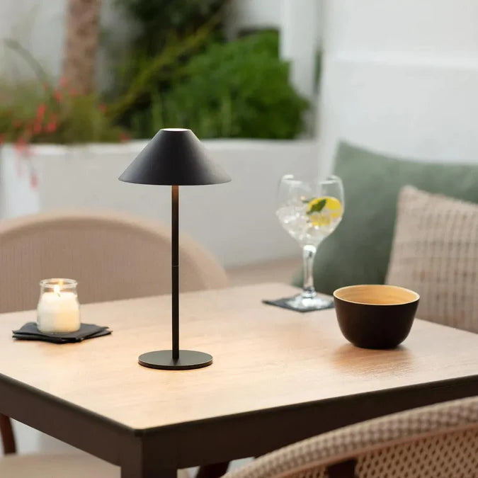Lámpara de mesa inalámbrica de lujo - linterna LED regulable táctil | Orntli
