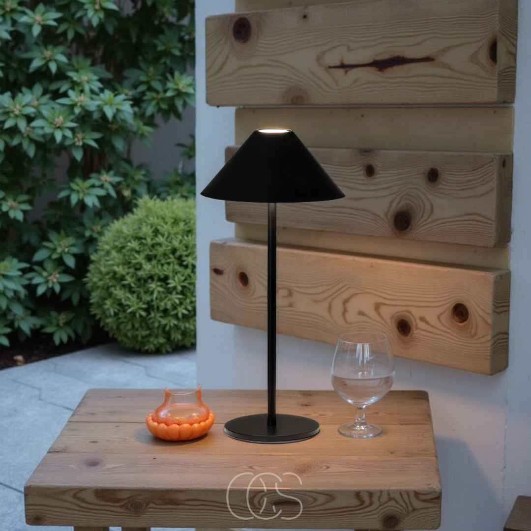 Lámpara de mesa inalámbrica de lujo - linterna LED regulable táctil | Orntli
