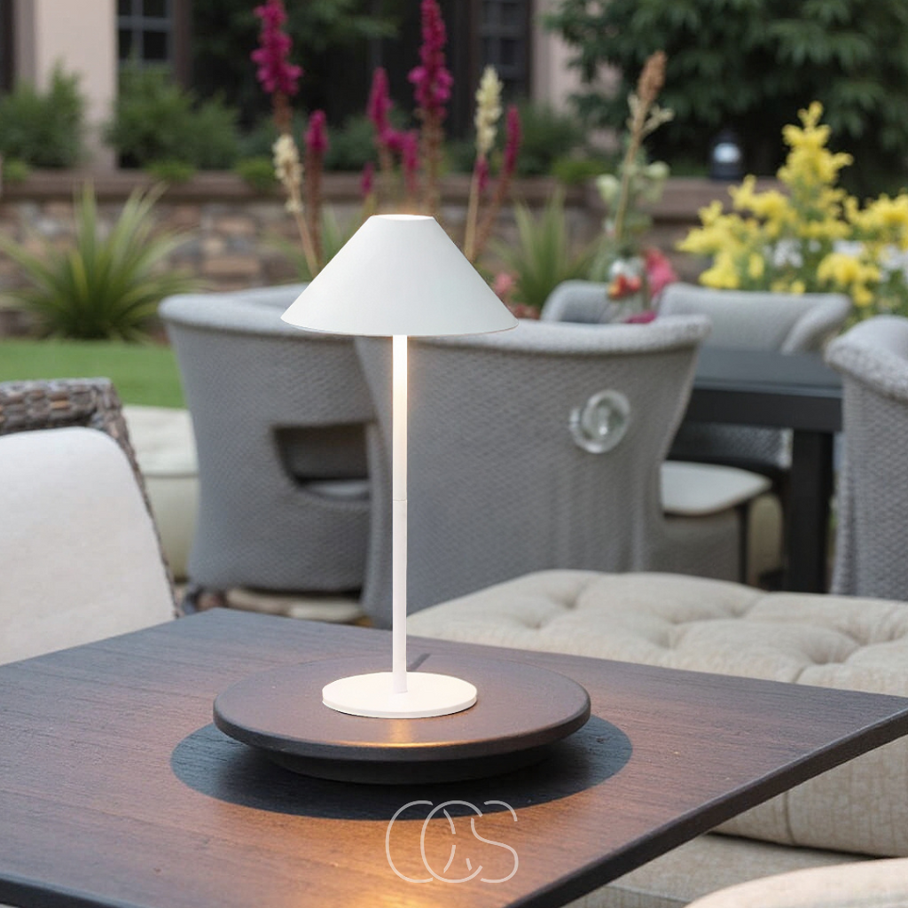 Lámpara de mesa inalámbrica de lujo - linterna LED regulable táctil | Orntli