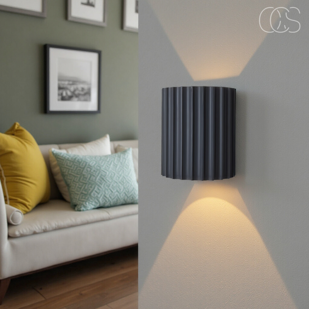 Lámpara de pared LED minimalista - Luz hacia abajo y hacia arriba | Orntli