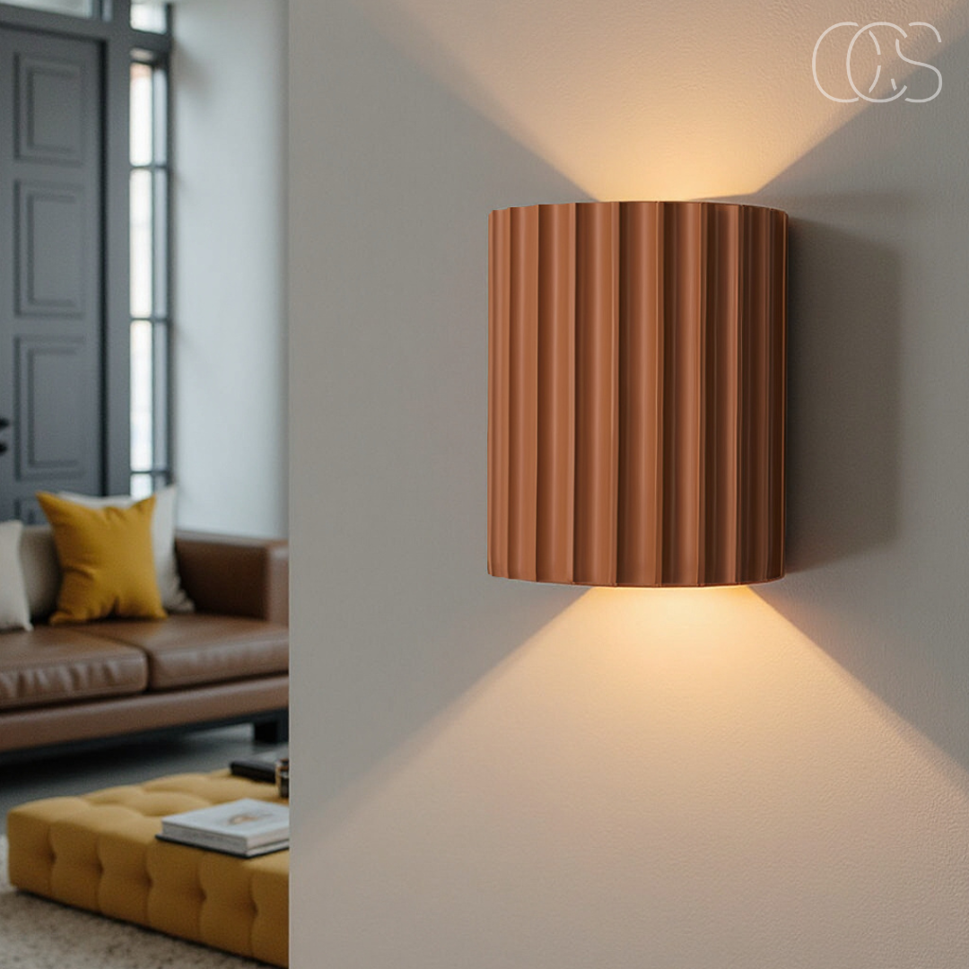 Lámpara de pared LED minimalista - Luz hacia abajo y hacia arriba | Orntli