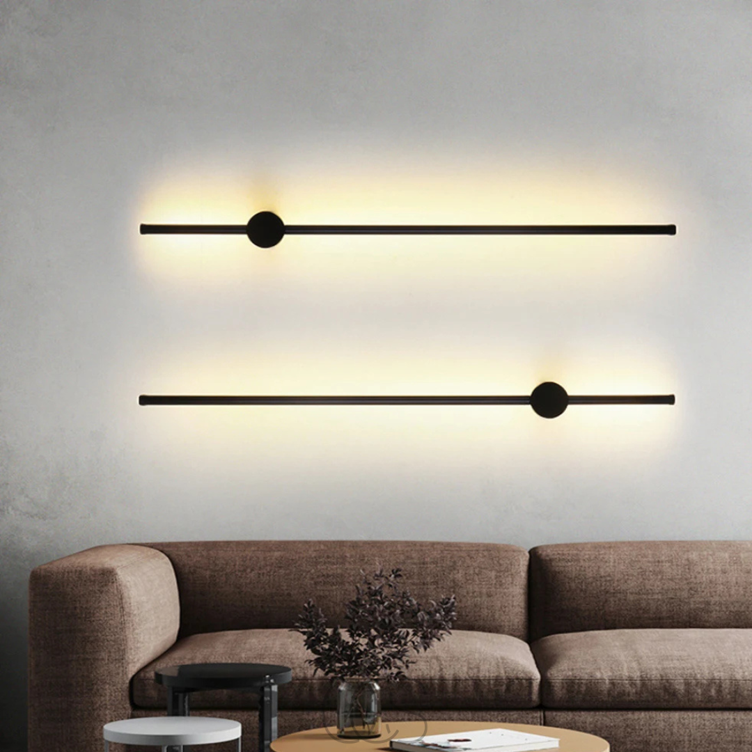 Moderne längliche LED-Wandlampe | Orntli