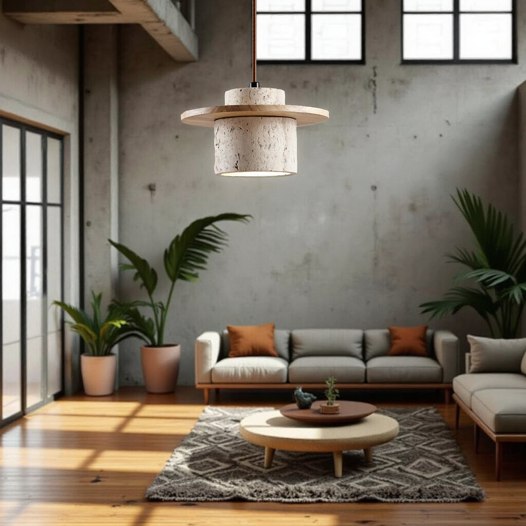 Lámpara colgante LED japonesa moderna | Orntli