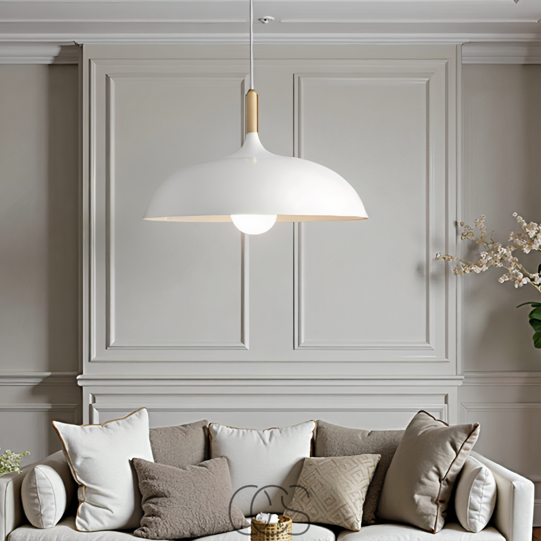 Moderne matte schwarze Deckenlampe | Orntli