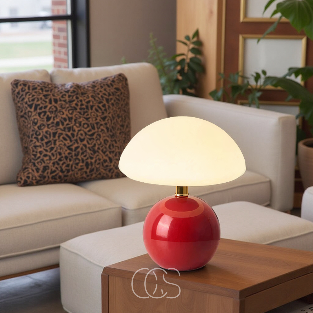Pilzlampe - Dimmbares LED Design Tischlampe | Orntli