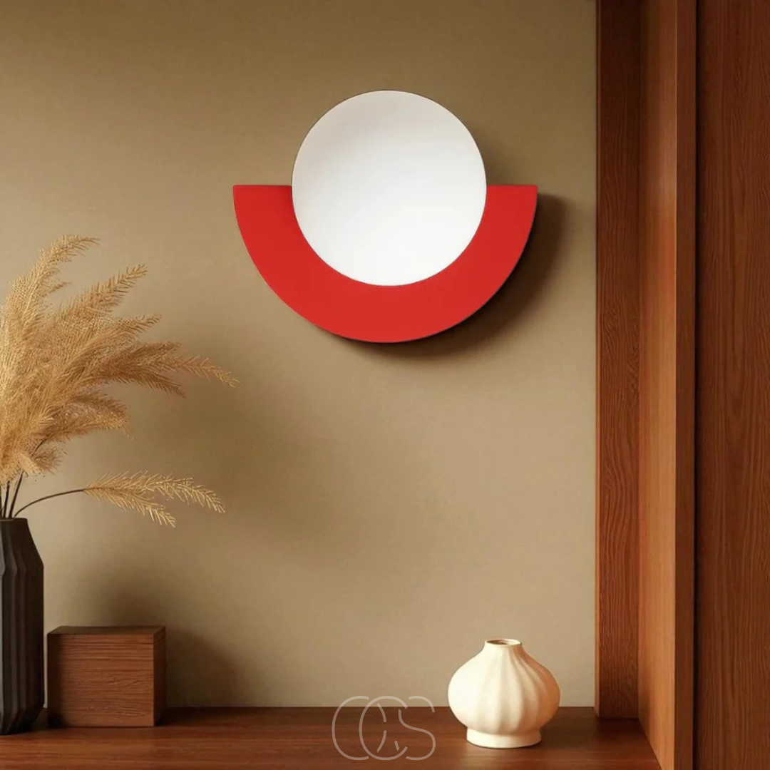 Nordic Half-Circular Wall Lamp – Scandinavian Design | Orntli