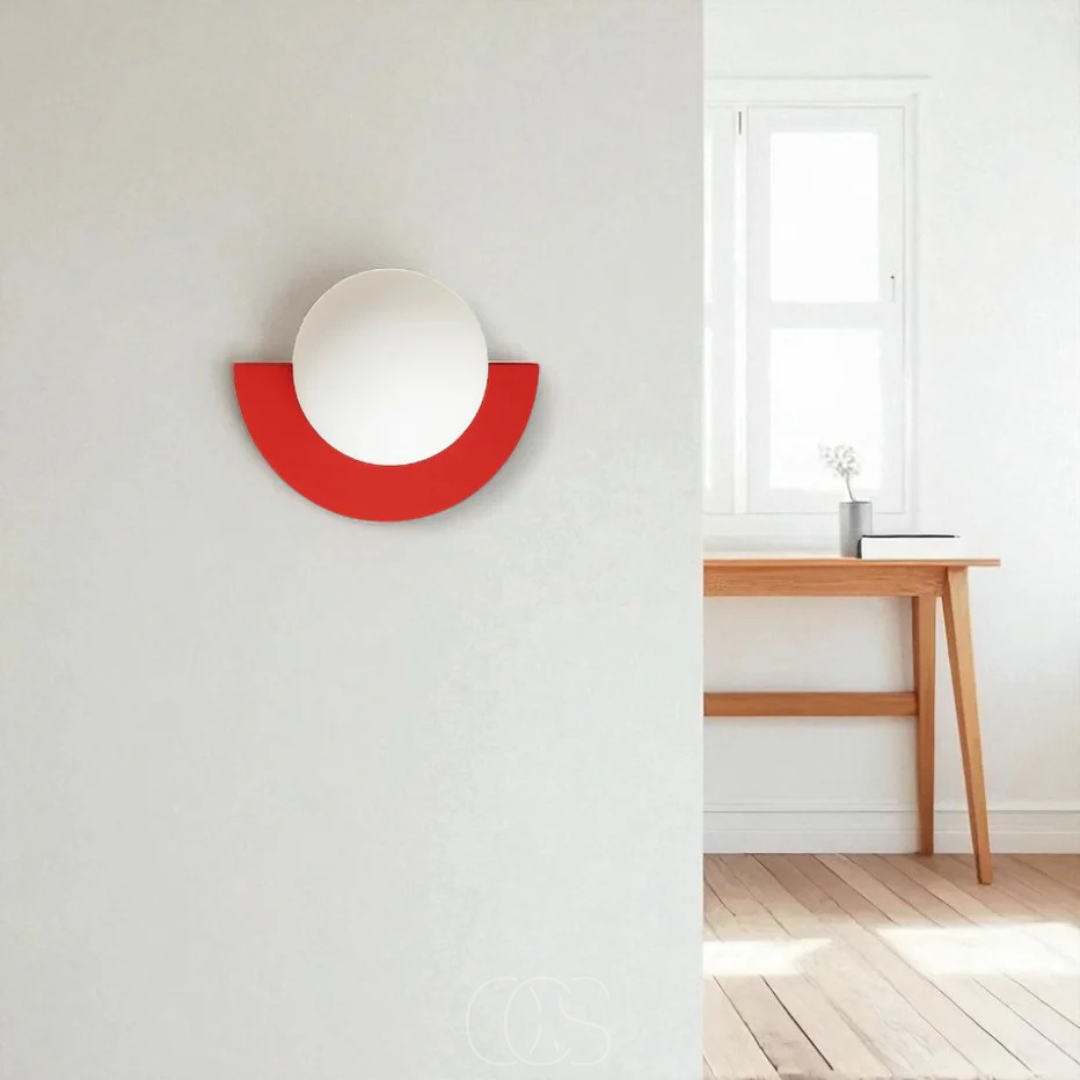 Nordic Half-Circular Wall Lamp – Scandinavian Design | Orntli