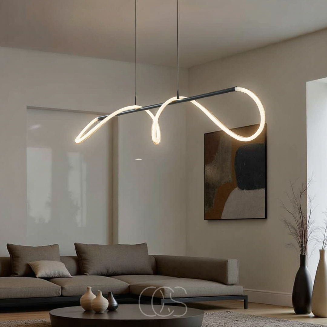 Pendant lamp with LED tubes - Modern design | Orntli