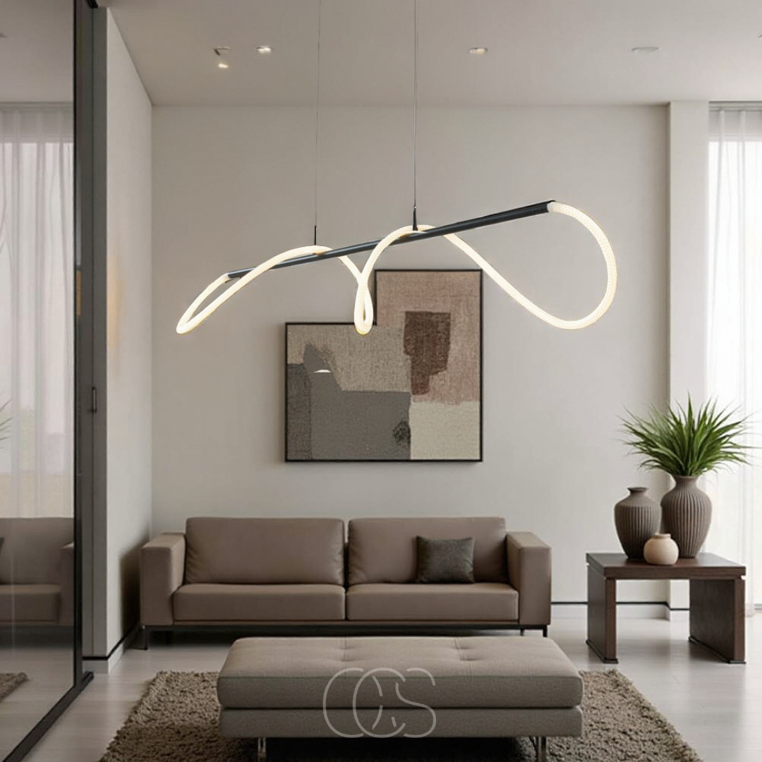 Pendant lamp with LED tubes - Modern design | Orntli