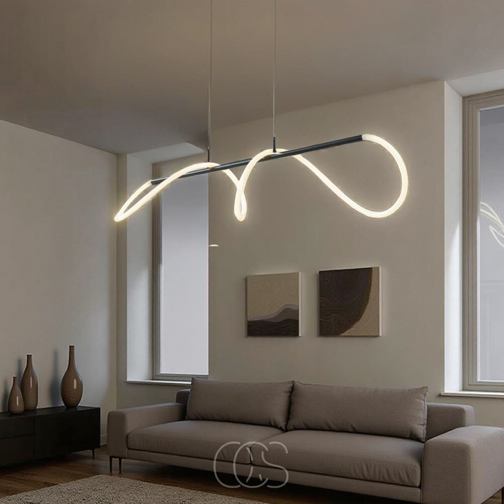 Pendant lamp with LED tubes - Modern design | Orntli