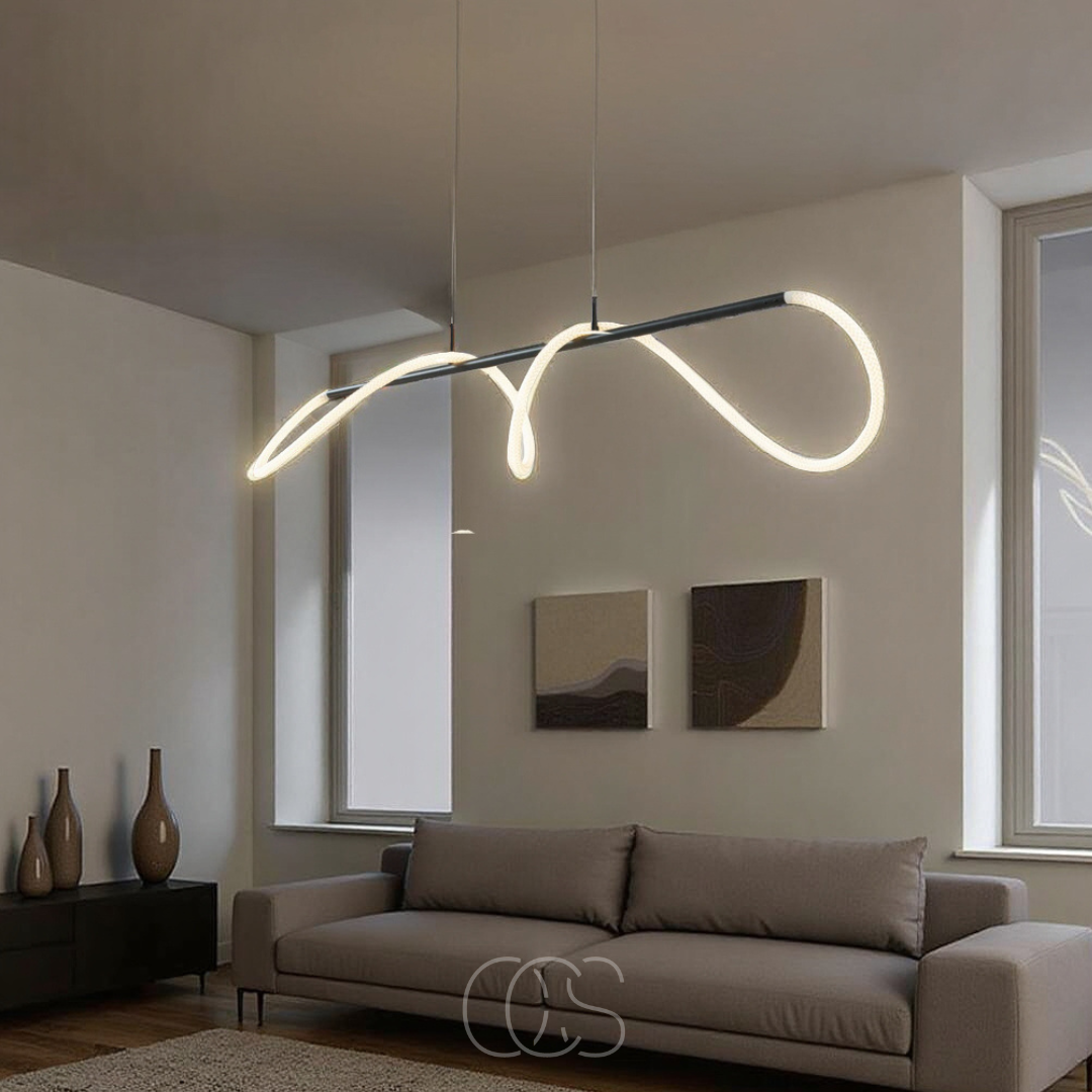 Pendant lamp with LED tubes - Modern design | Orntli