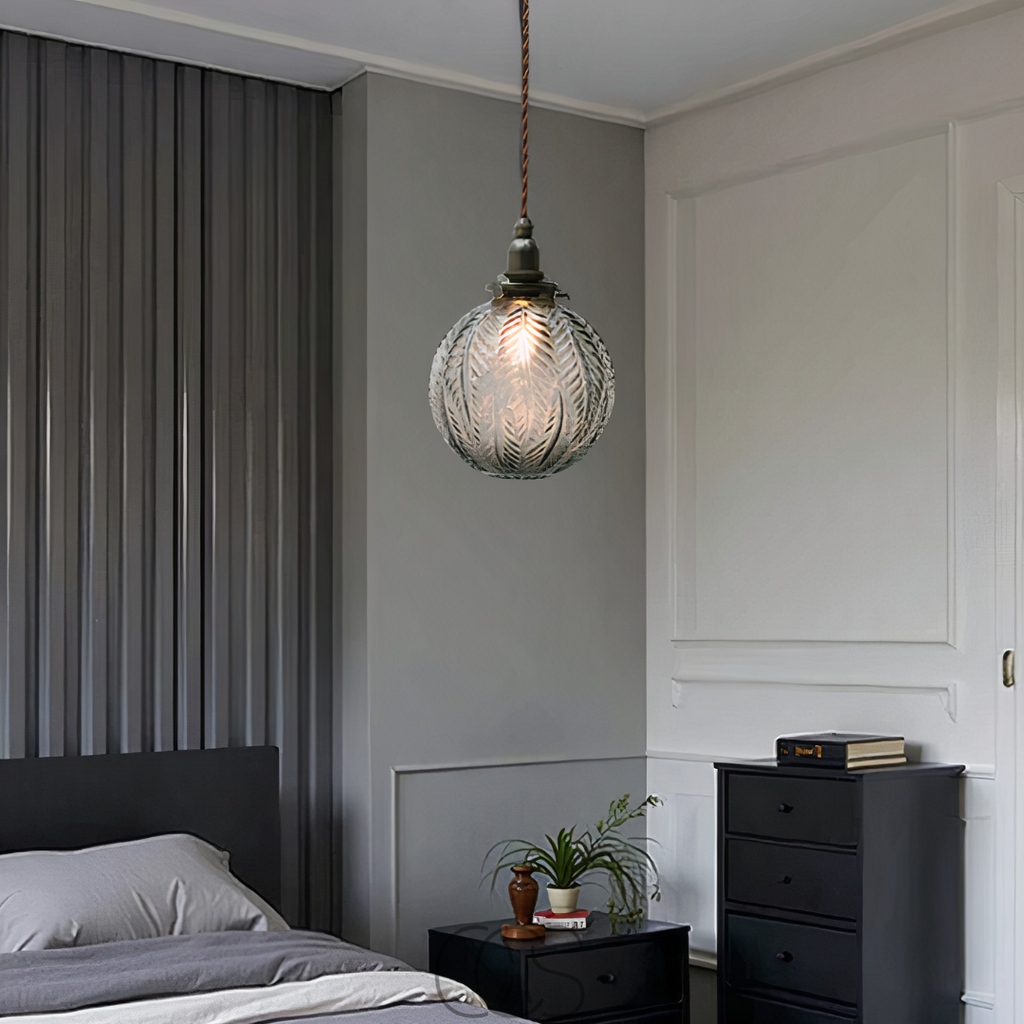 Round Pendant Lamp Glass - Smoke Color | Orntli