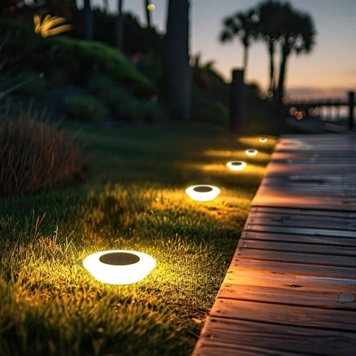 Iluminación Solar LED para Suelo - Impermeable IP65 - Duradera y Fácil | Orntli