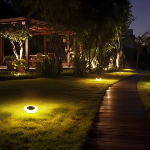 Iluminación Solar LED para Suelo - Impermeable IP65 - Duradera y Fácil | Orntli