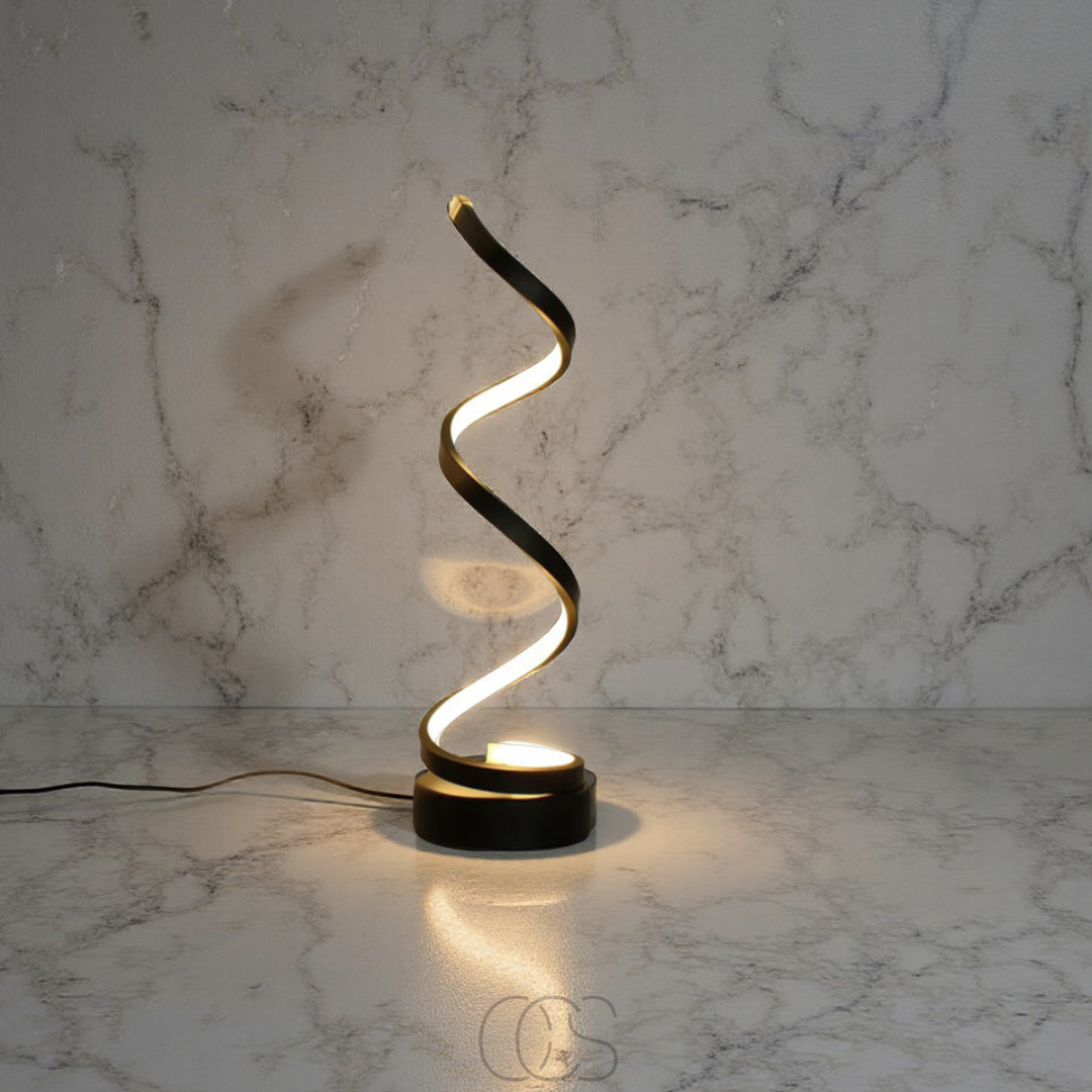 Spiral Lamp – modern design with 3 light colors & energy-efficient LED | Orntli