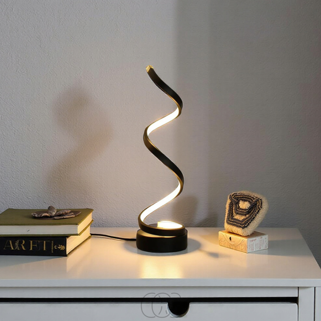 Spiral Lamp – modern design with 3 light colors & energy-efficient LED | Orntli