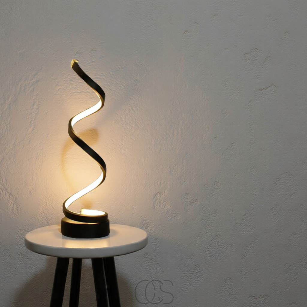 Spiral Lamp – modern design with 3 light colors & energy-efficient LED | Orntli