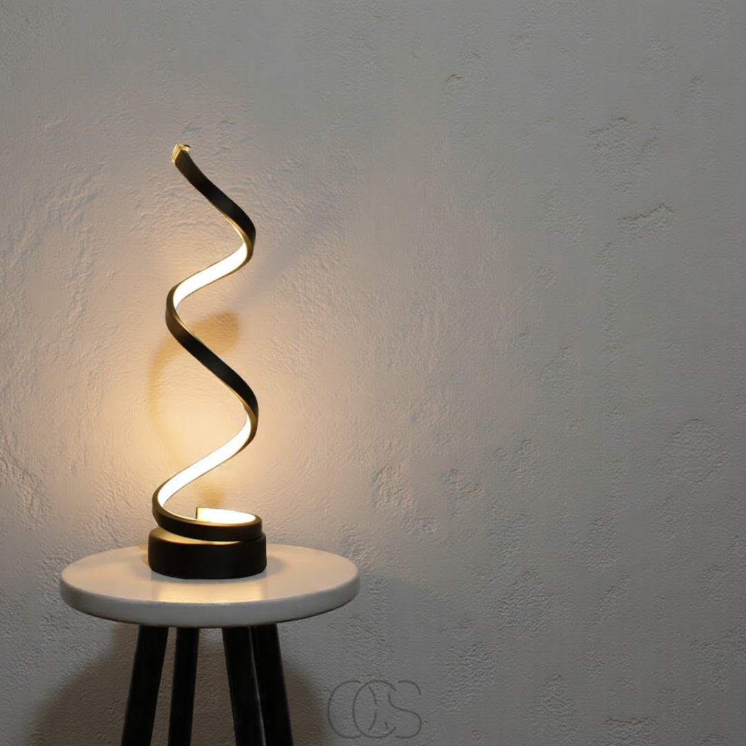 Spiral Lamp – modern design with 3 light colors & energy-efficient LED | Orntli