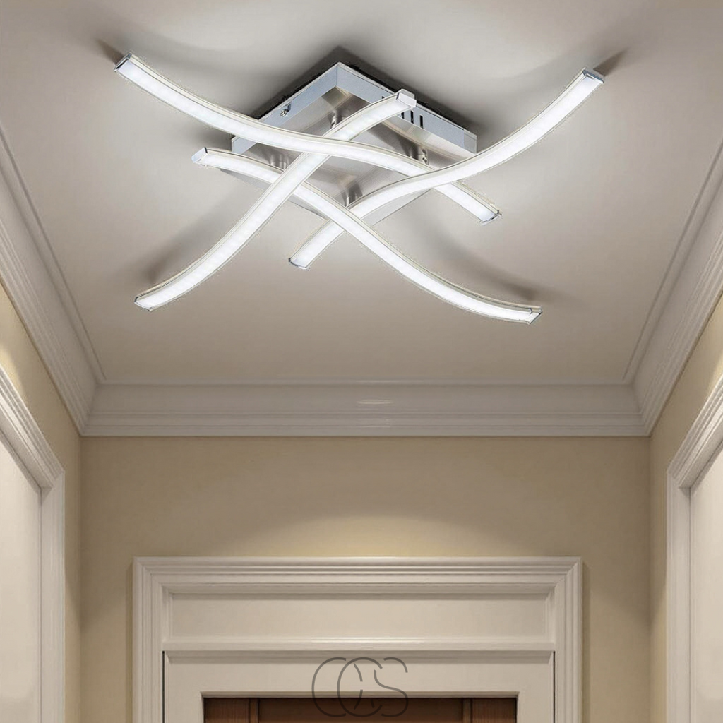 Quadratische LED-Deckenleuchte | Orntli