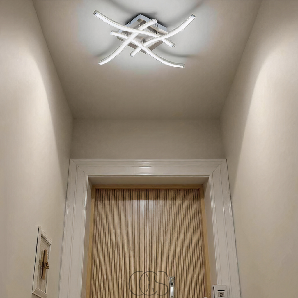 Quadratische LED-Deckenleuchte | Orntli