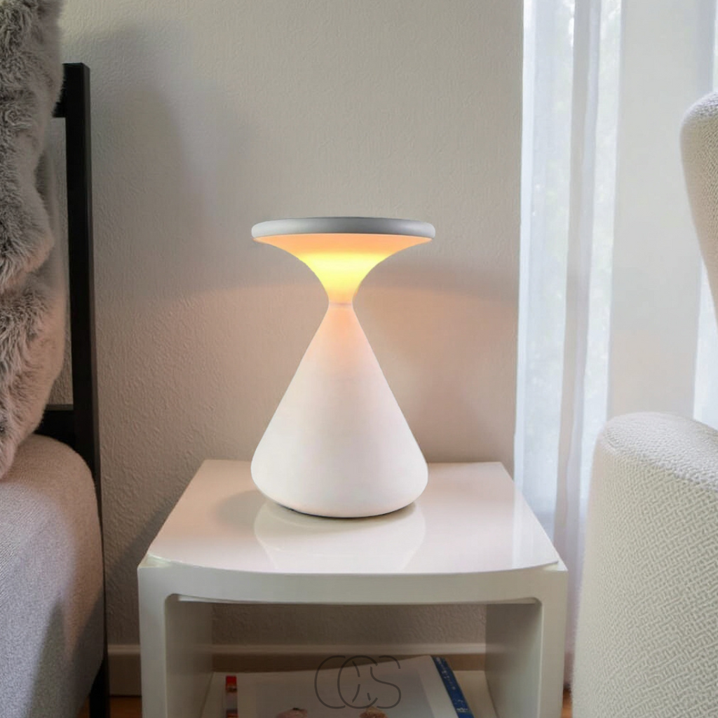 Wireless Hourglass table lamp | Orntli