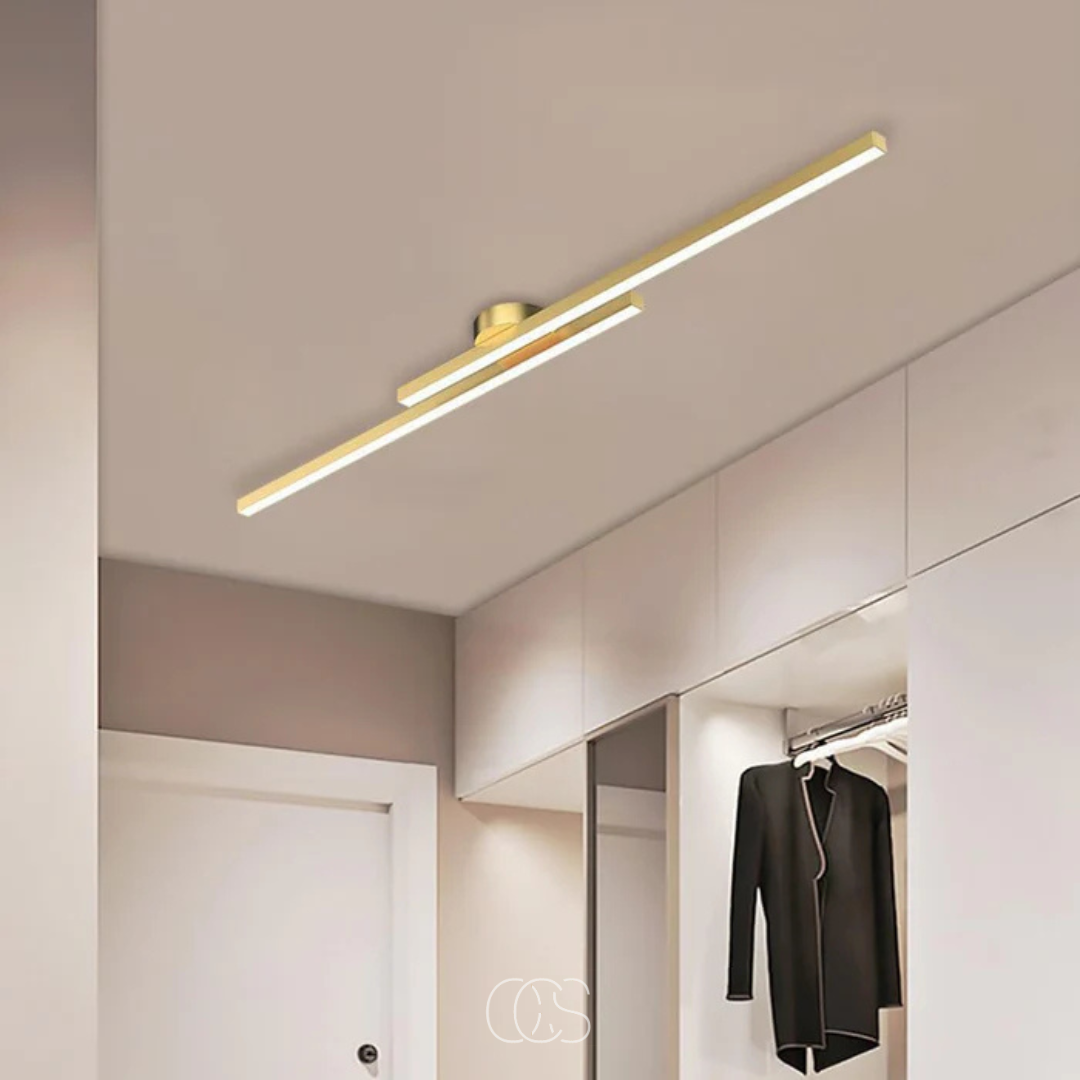 modern aluminum ceiling lamp - Sleek ceiling lighting | Orntli