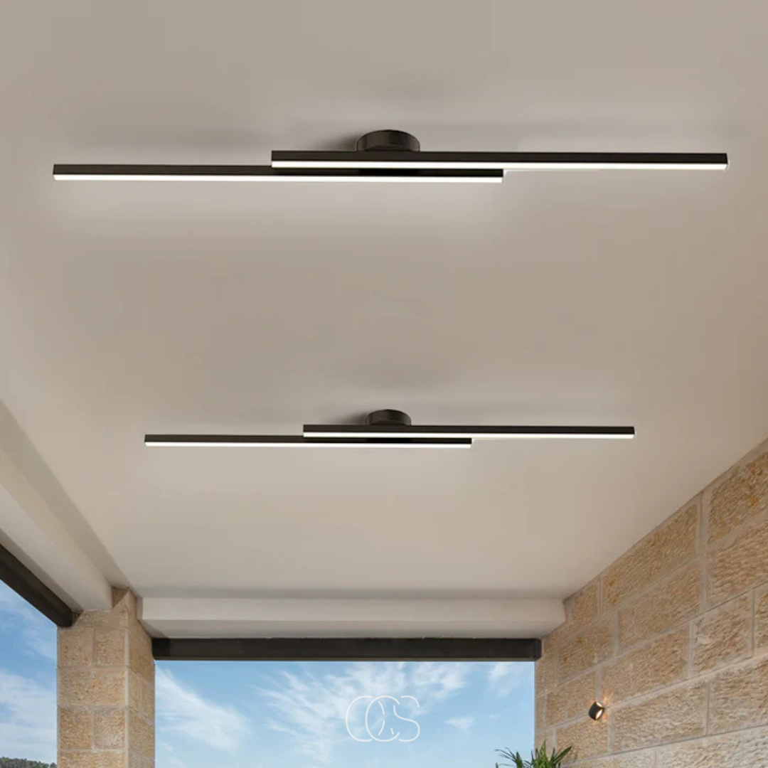 modern aluminum ceiling lamp - Sleek ceiling lighting | Orntli