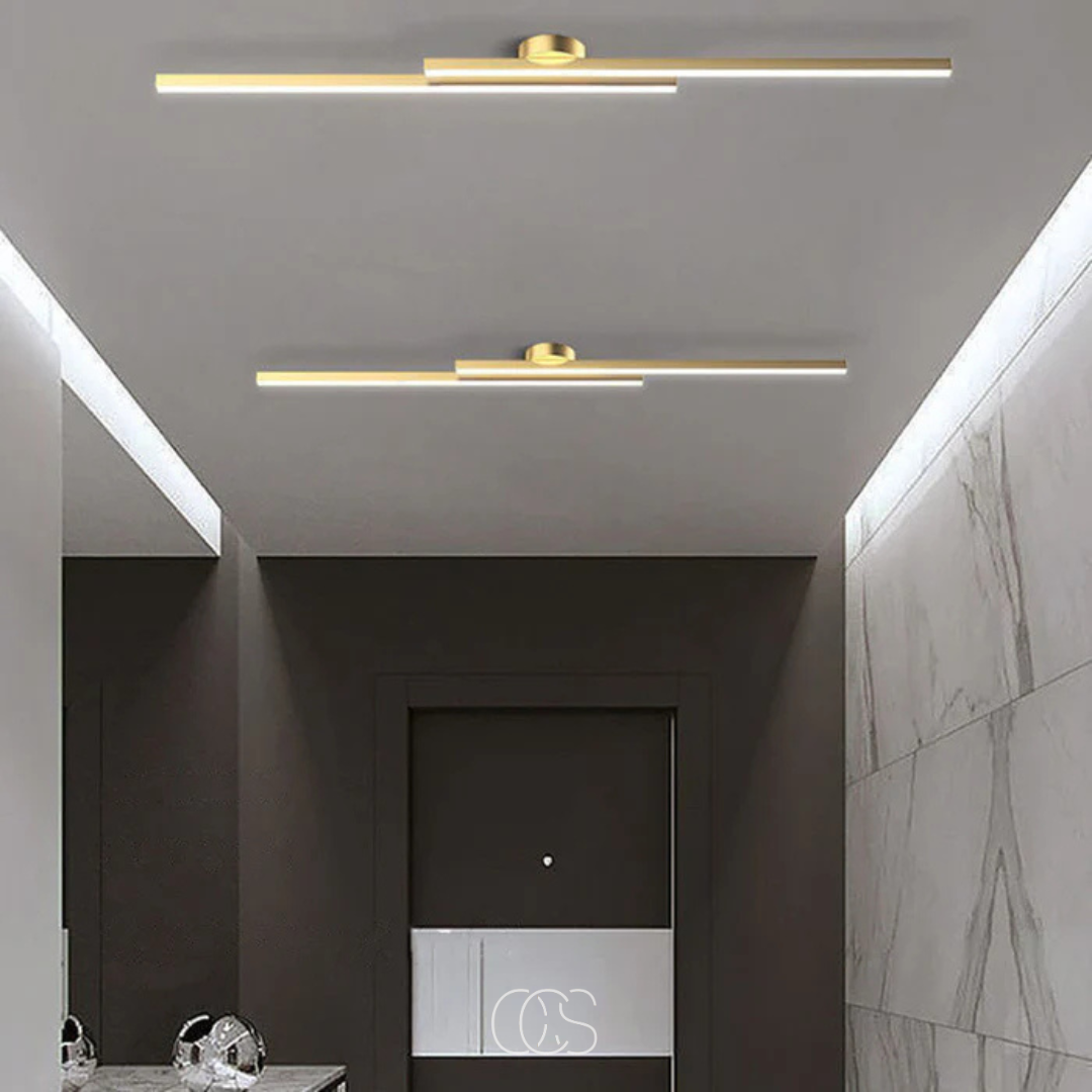 modern aluminum ceiling lamp - Sleek ceiling lighting | Orntli