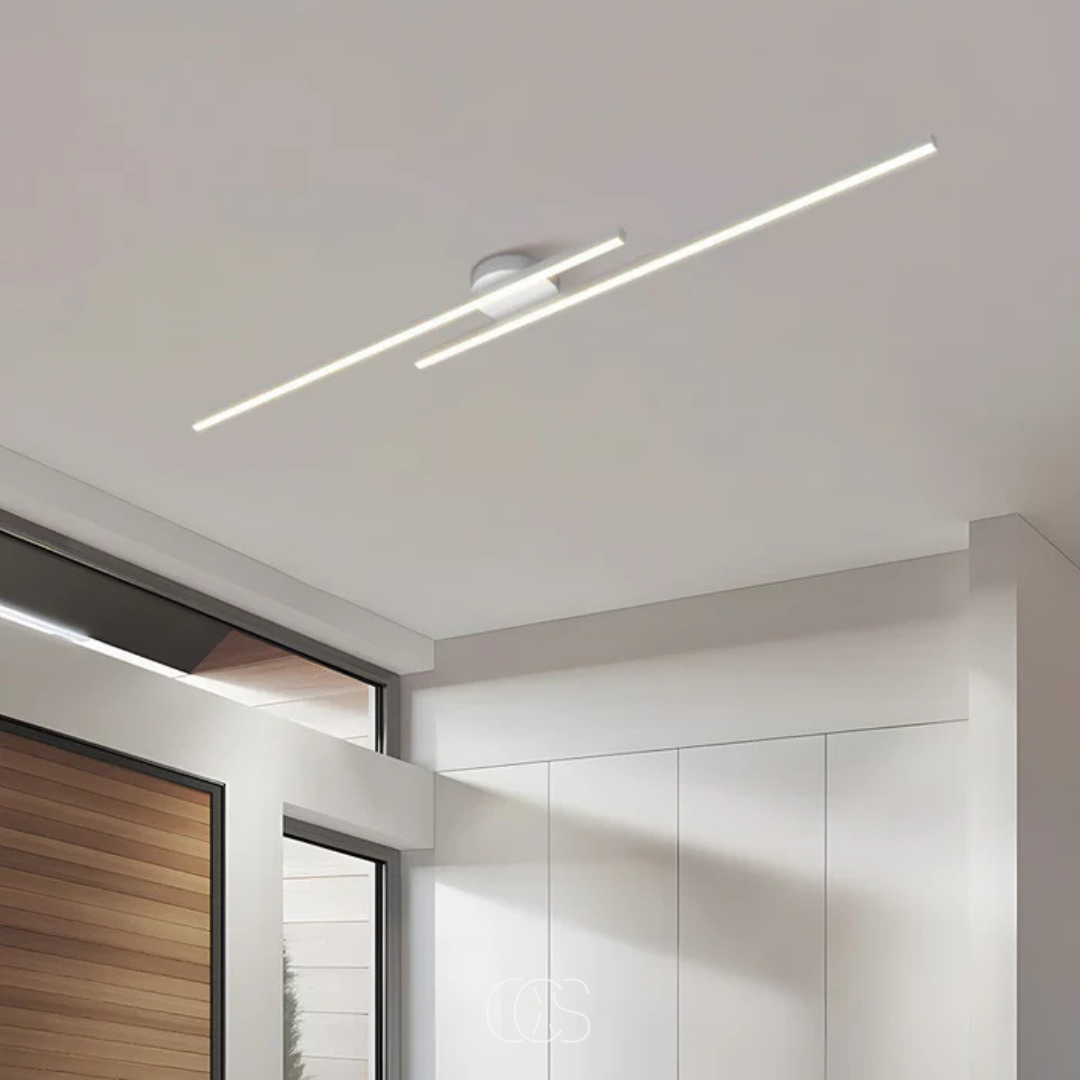 modern aluminum ceiling lamp - Sleek ceiling lighting | Orntli