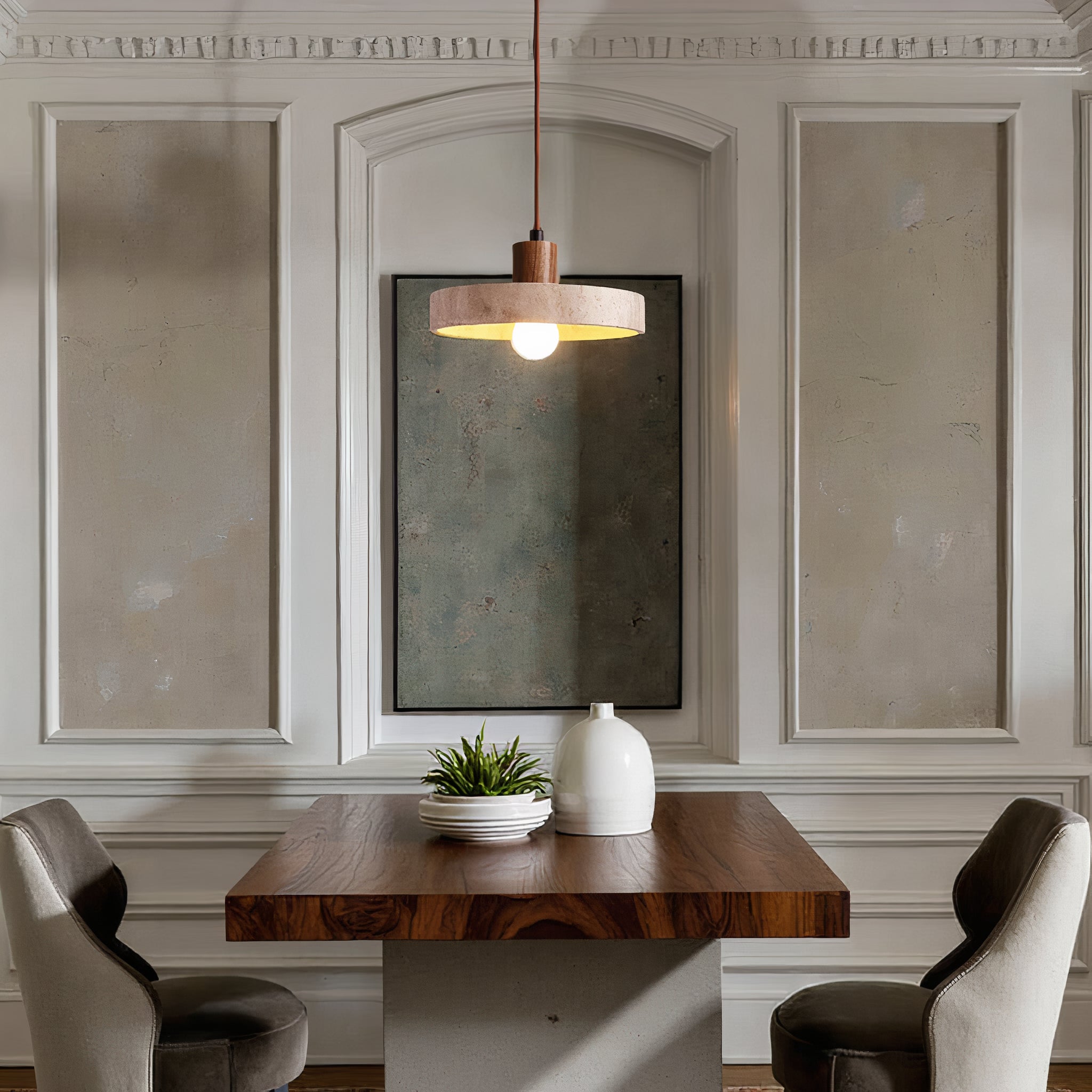 pendant lamp in natural stone - Unique & Adjustable | Orntli