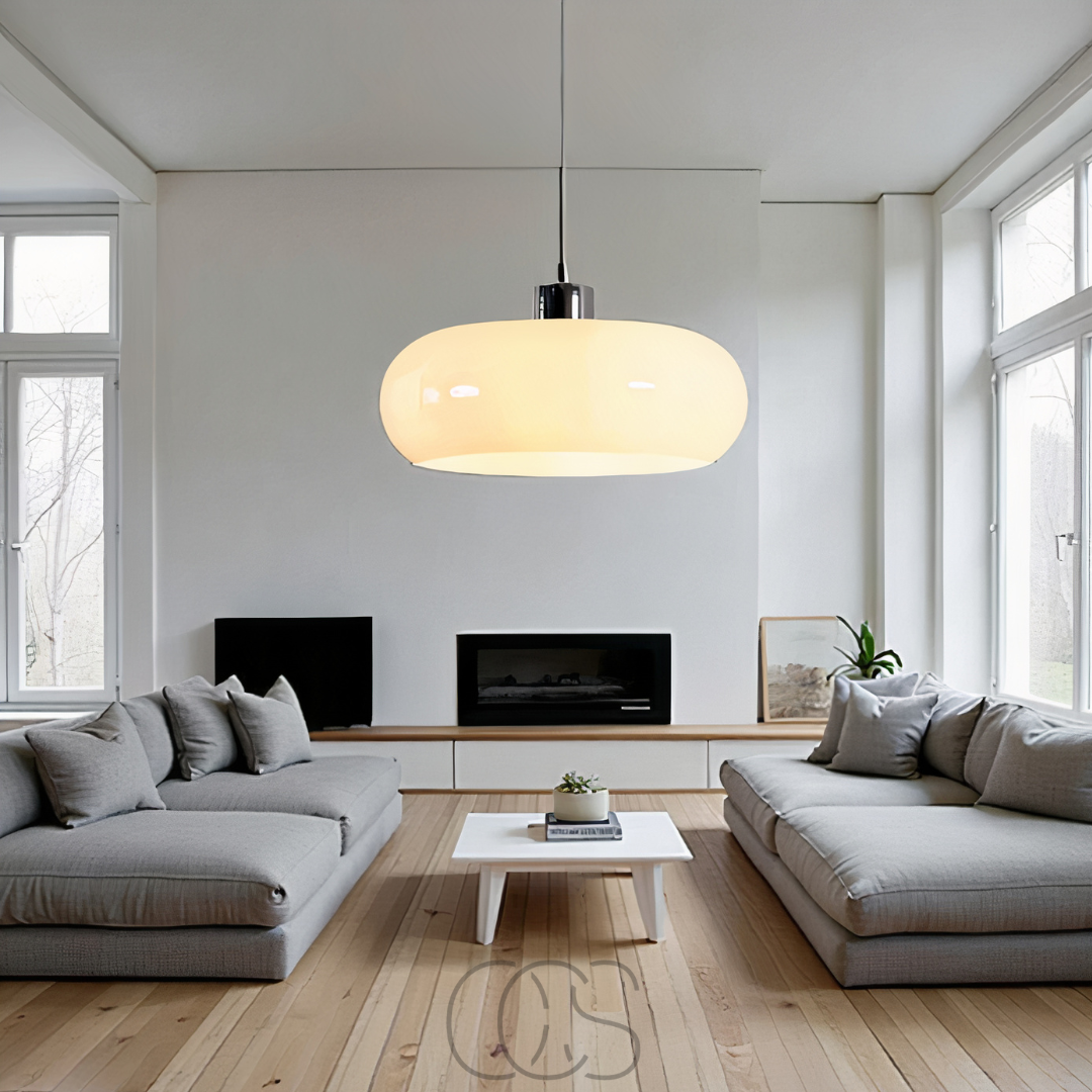 Orntli – Nordische Retro-Hängeleuchte - mundgeblasenes Glas & skandinavisches Design | Orntli