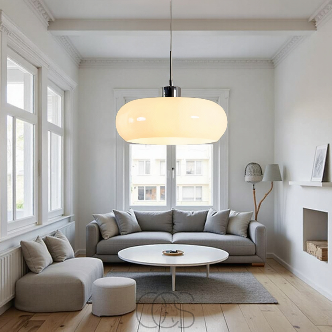 Orntli – Nordische Retro-Hängeleuchte - mundgeblasenes Glas & skandinavisches Design | Orntli