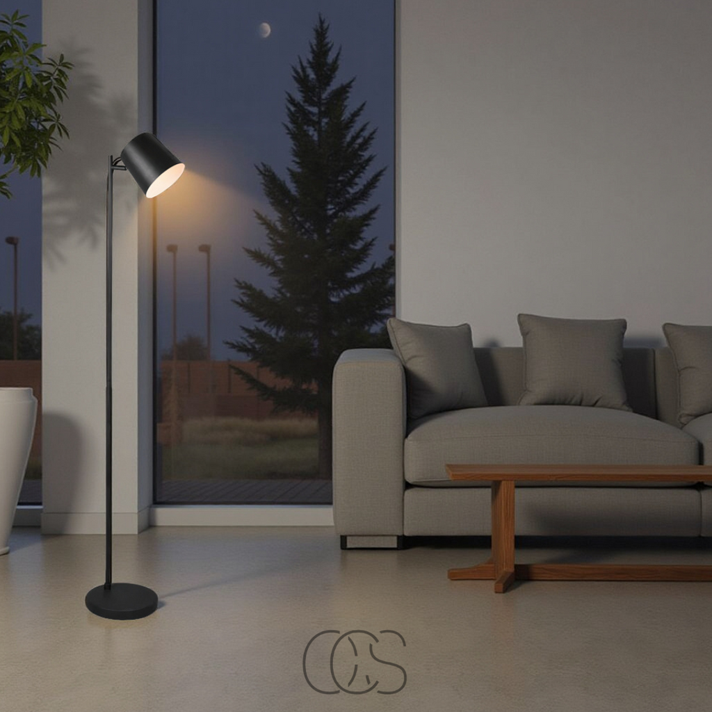 Orntli – Bezprzewodowa lampa podłogowa - USB ładowalna i ściemnialna | Orntli