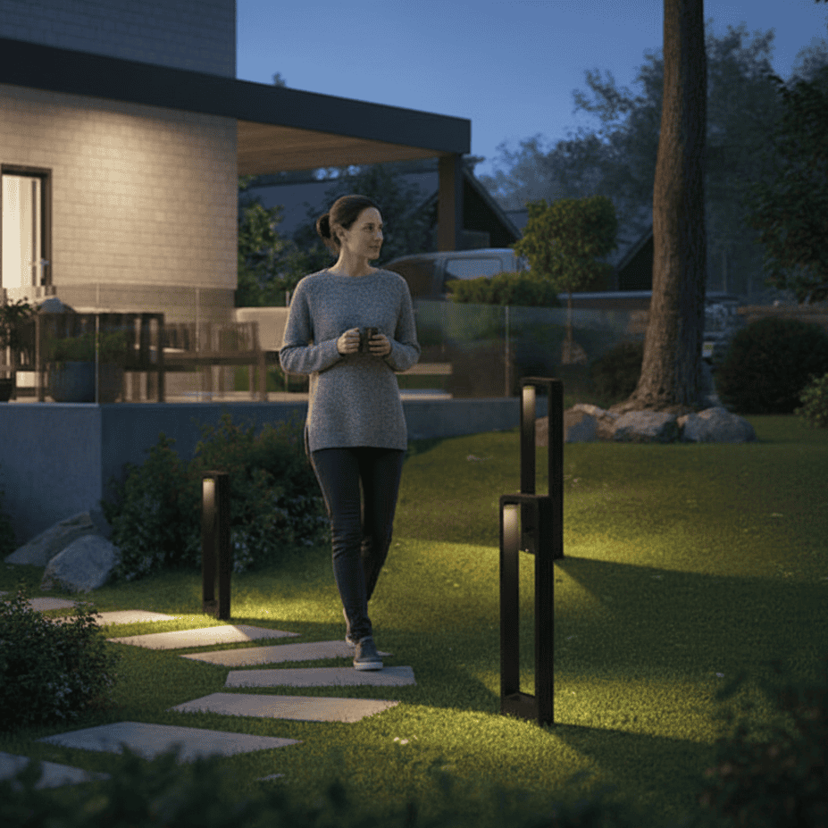 LumaGrove Outdoor Ground Light For Gardens And Paths Weatherproof Warm White