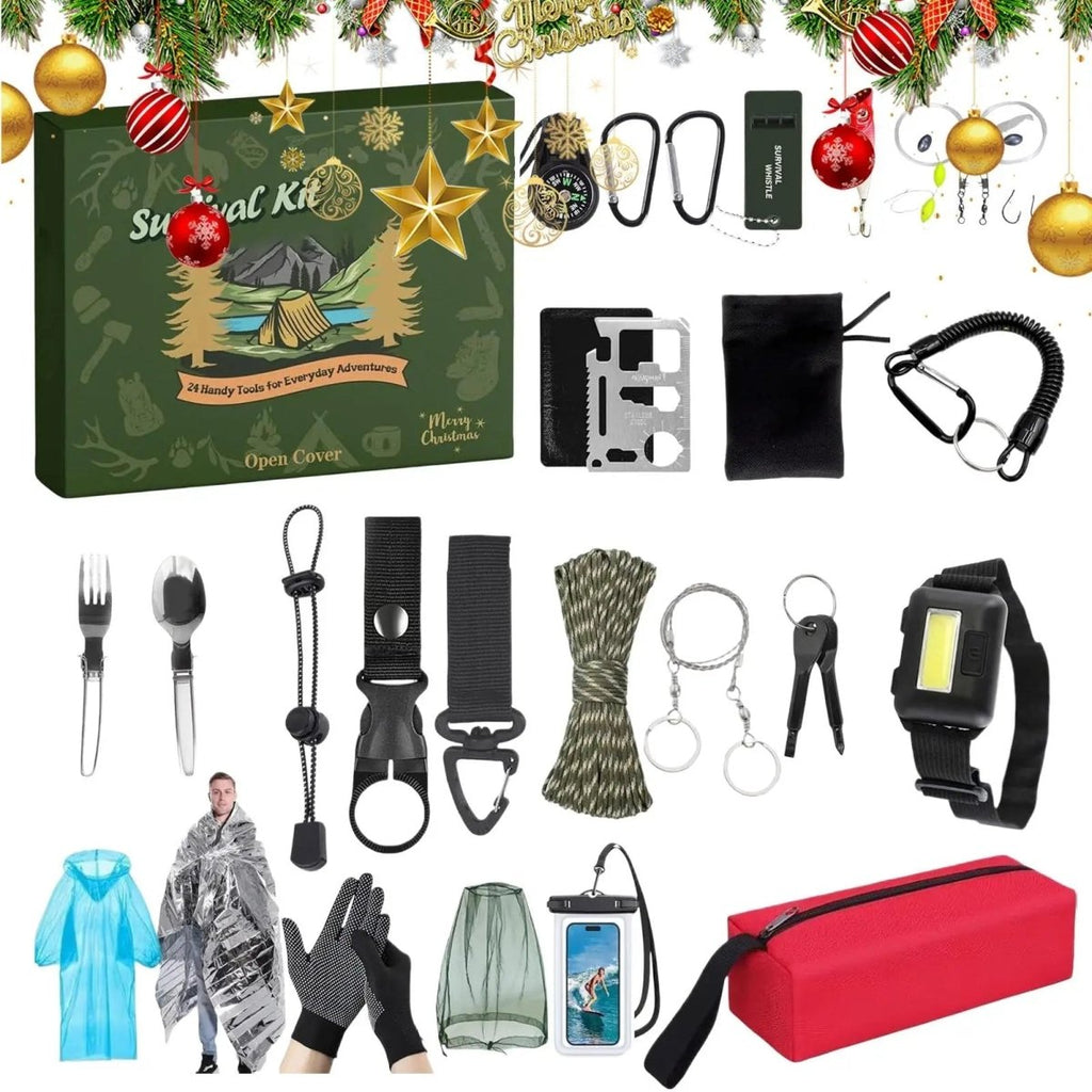 Calendar de Advent TrailForge 2025 pentru supraviețuire, pentru exploratori: 24 de zile cu unelte pentru activități în aer liber