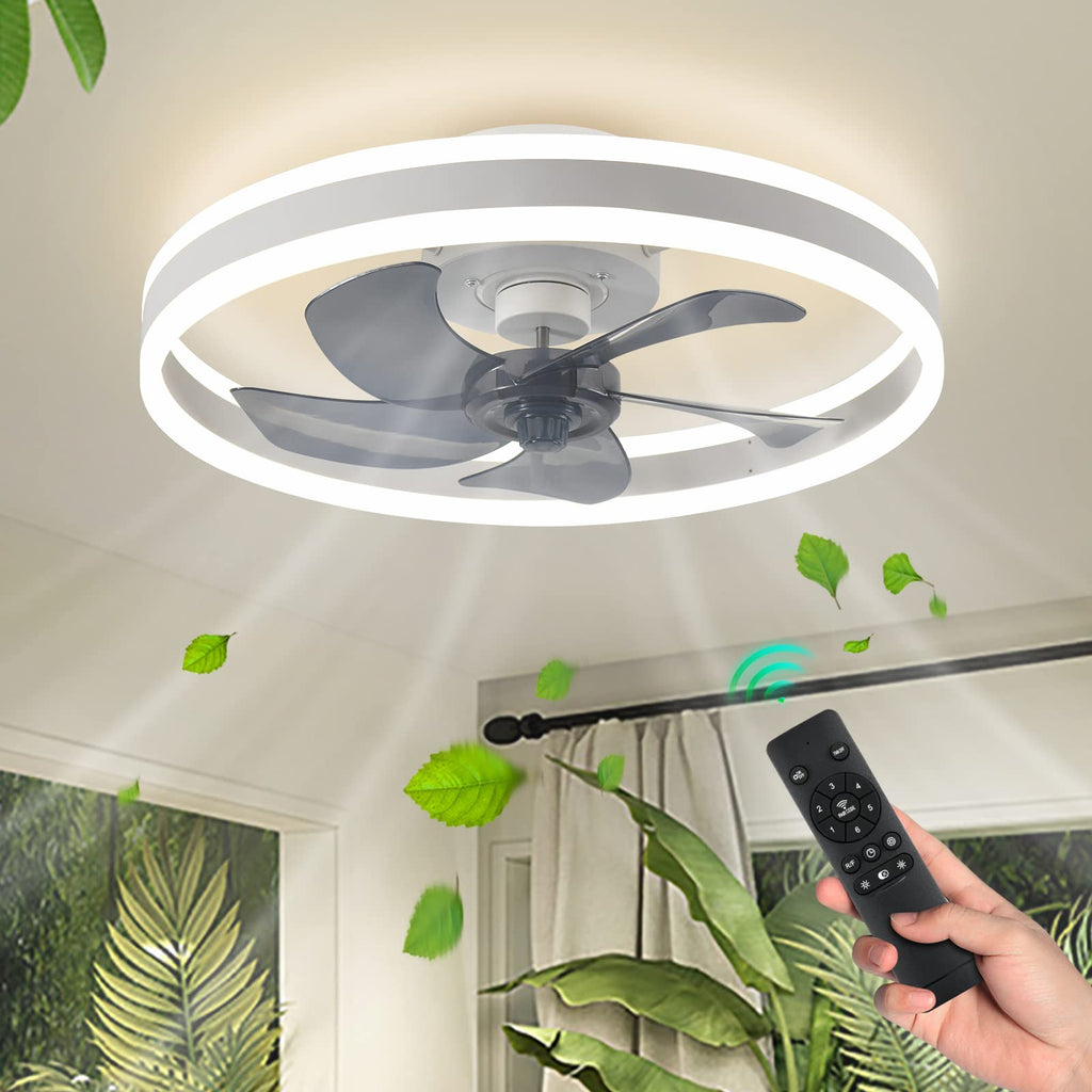 Lunara modern okos mennyezeti ventilátor távirányítós LED világítással