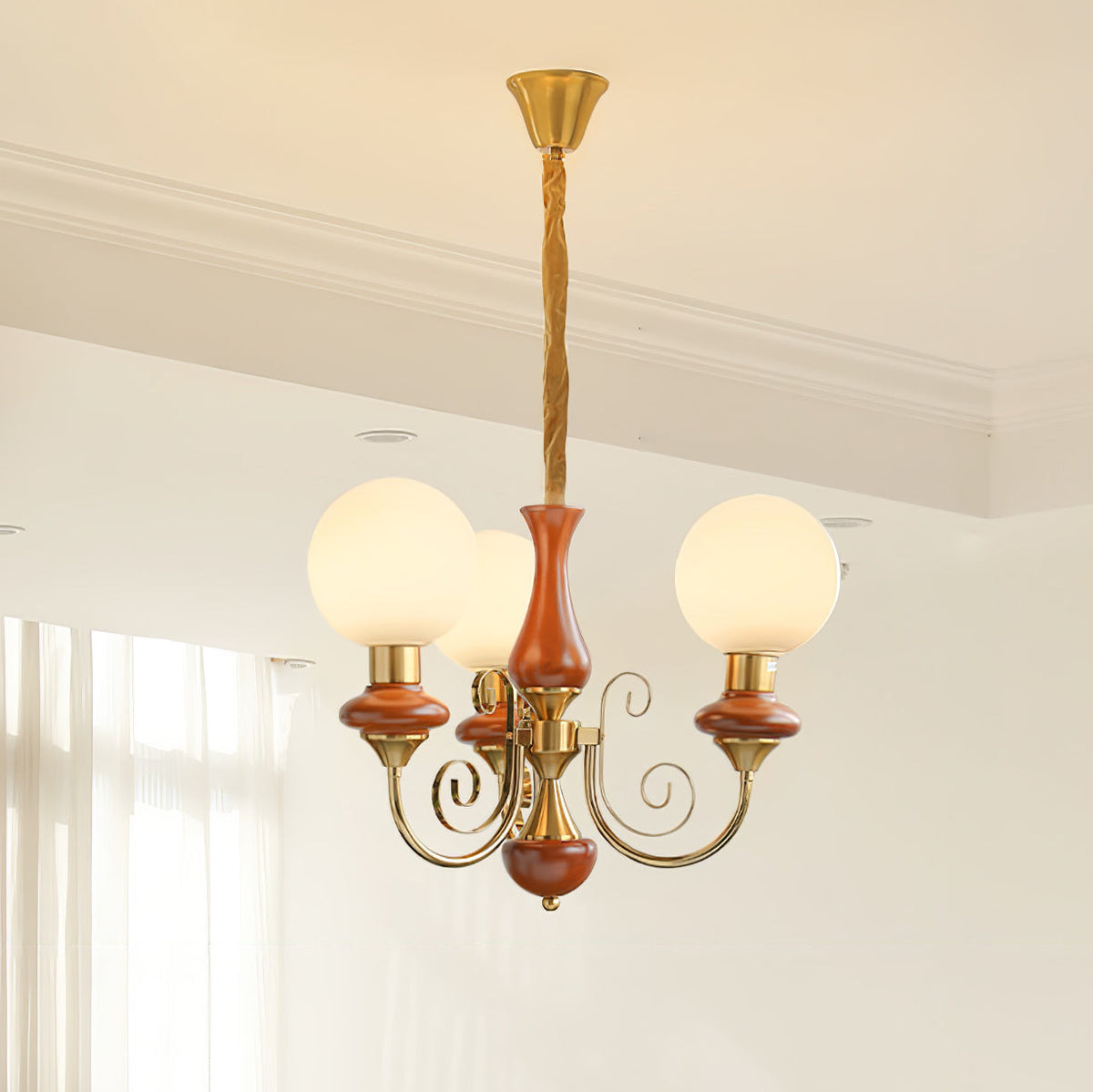 Onyx Chandelier - Lamp Outdoor