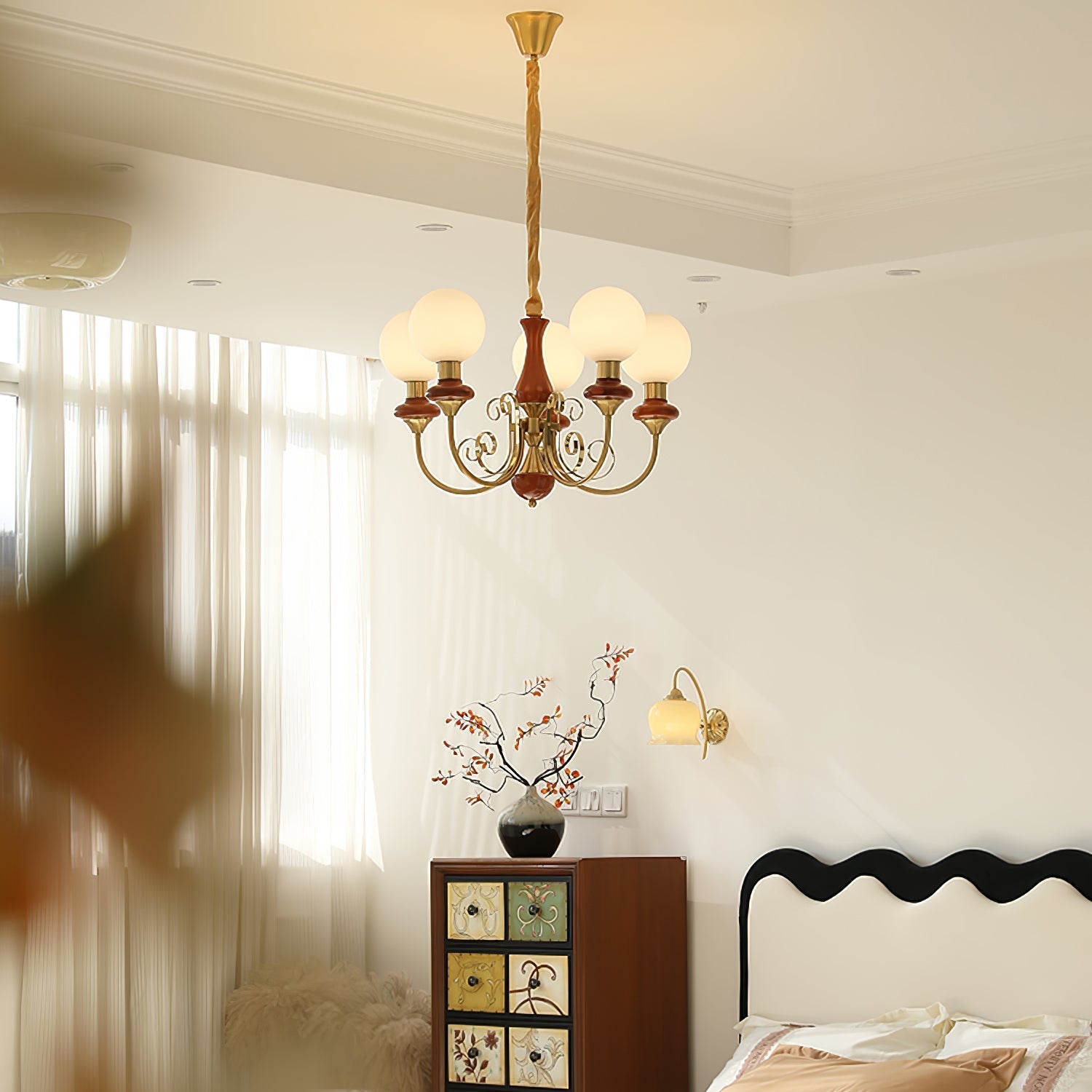 Onyx-Kronleuchter — Modell VKL-1006