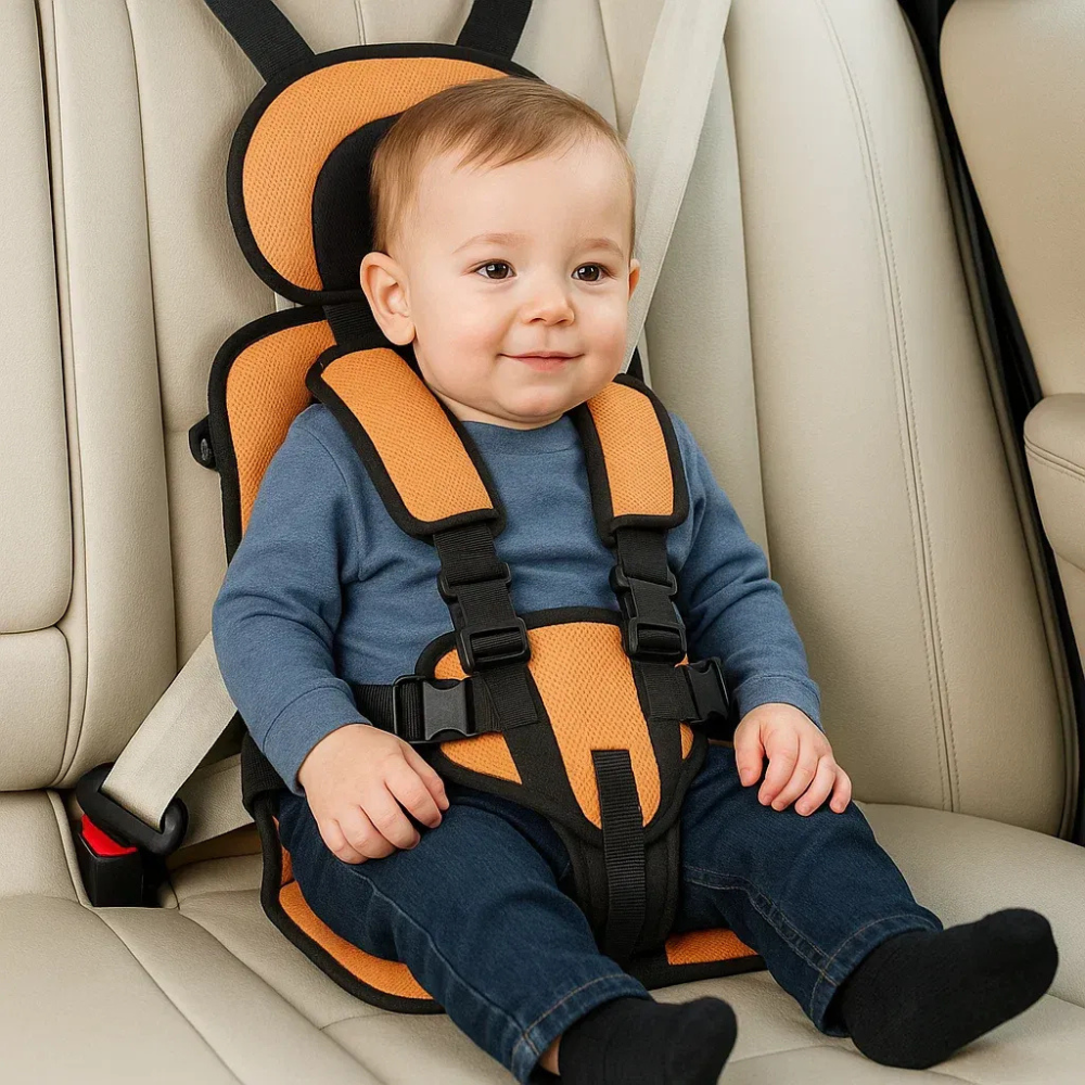 Seggiolino Auto Portatile AuroraSafe per la Sicurezza, per Età da 1 a 14 Anni