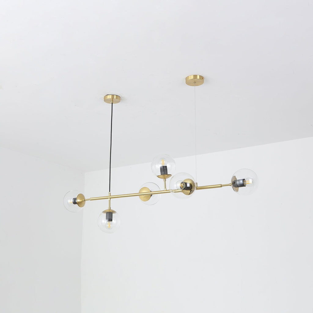 Minimalistische modulaire bolvormige kroonluchter