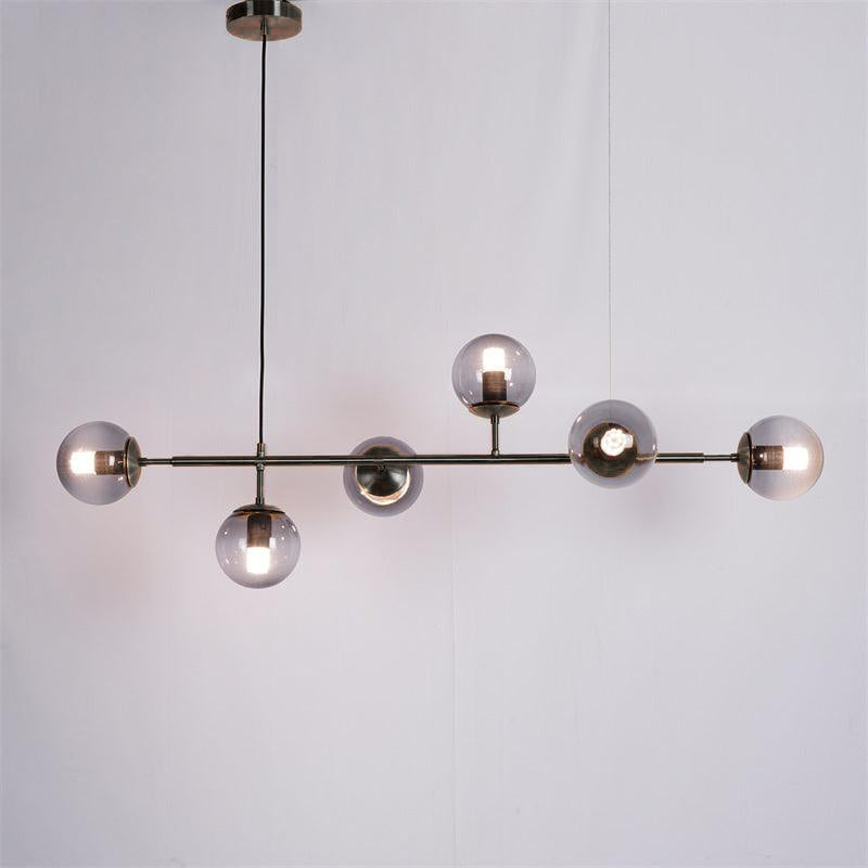 Minimalistische modulaire bolvormige kroonluchter
