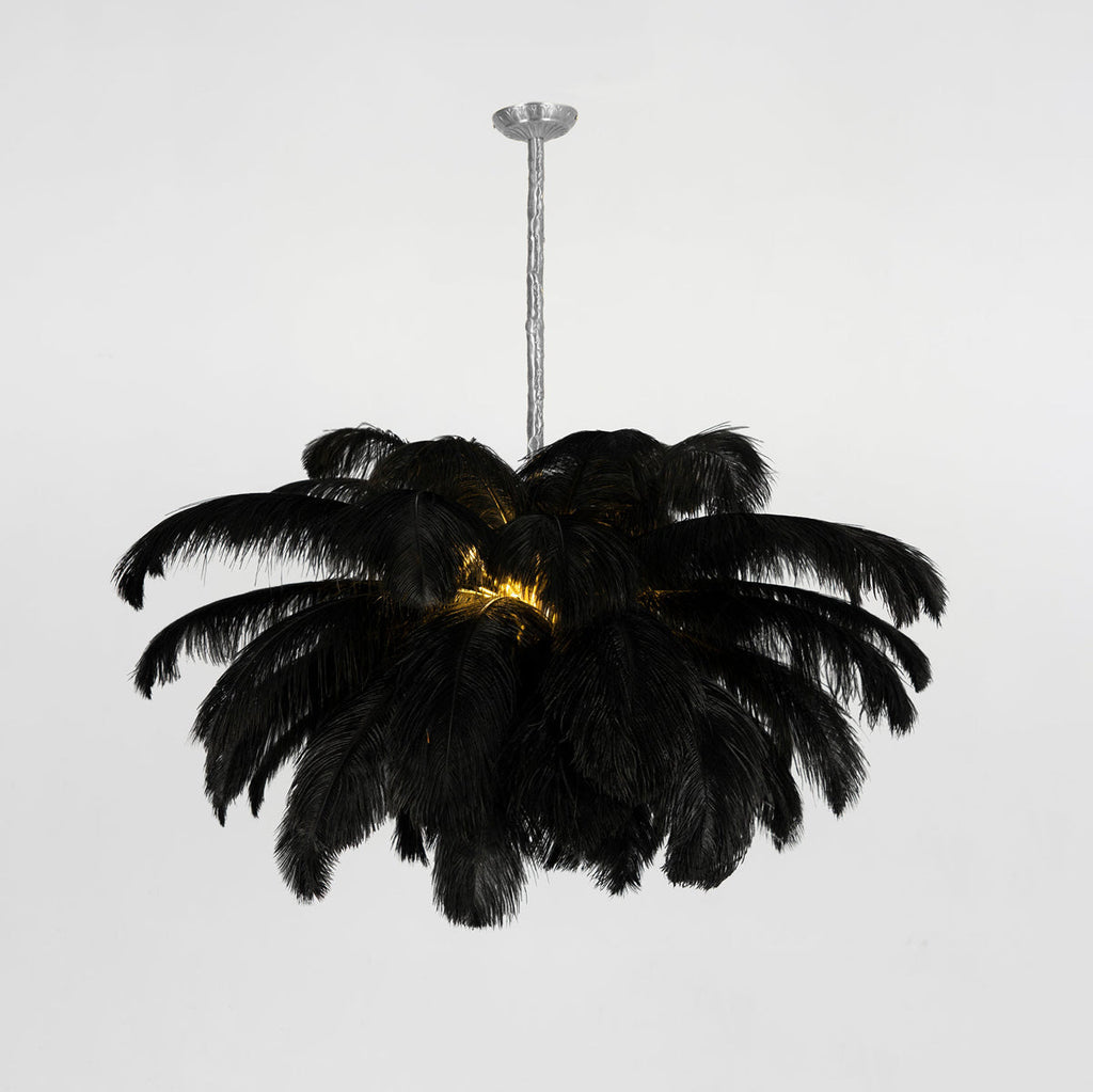Ostrich Feather Chandeliers - Vakkerlight